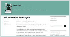 Desktop Screenshot of casusbelli.nl