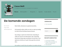 Tablet Screenshot of casusbelli.nl